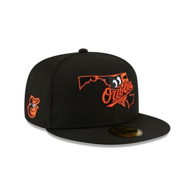 Sapca New Era Baltimore Orioles MLB Local 59FIFTY Fitted - Negrii